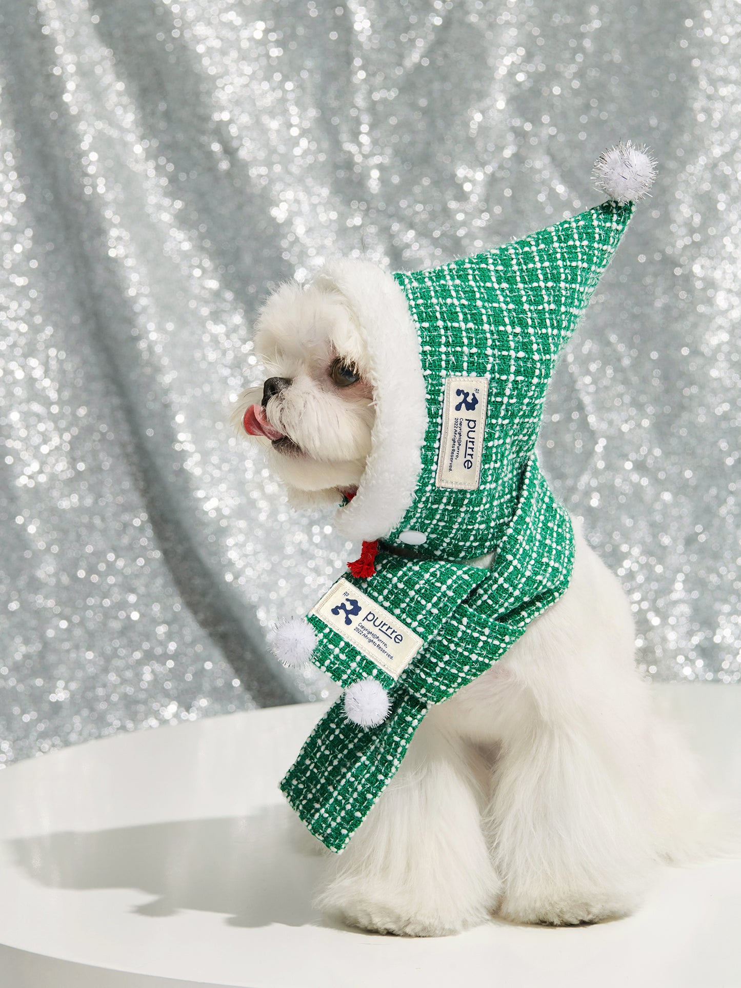 Separable Pet Hooded Scarf | Hat Scarf