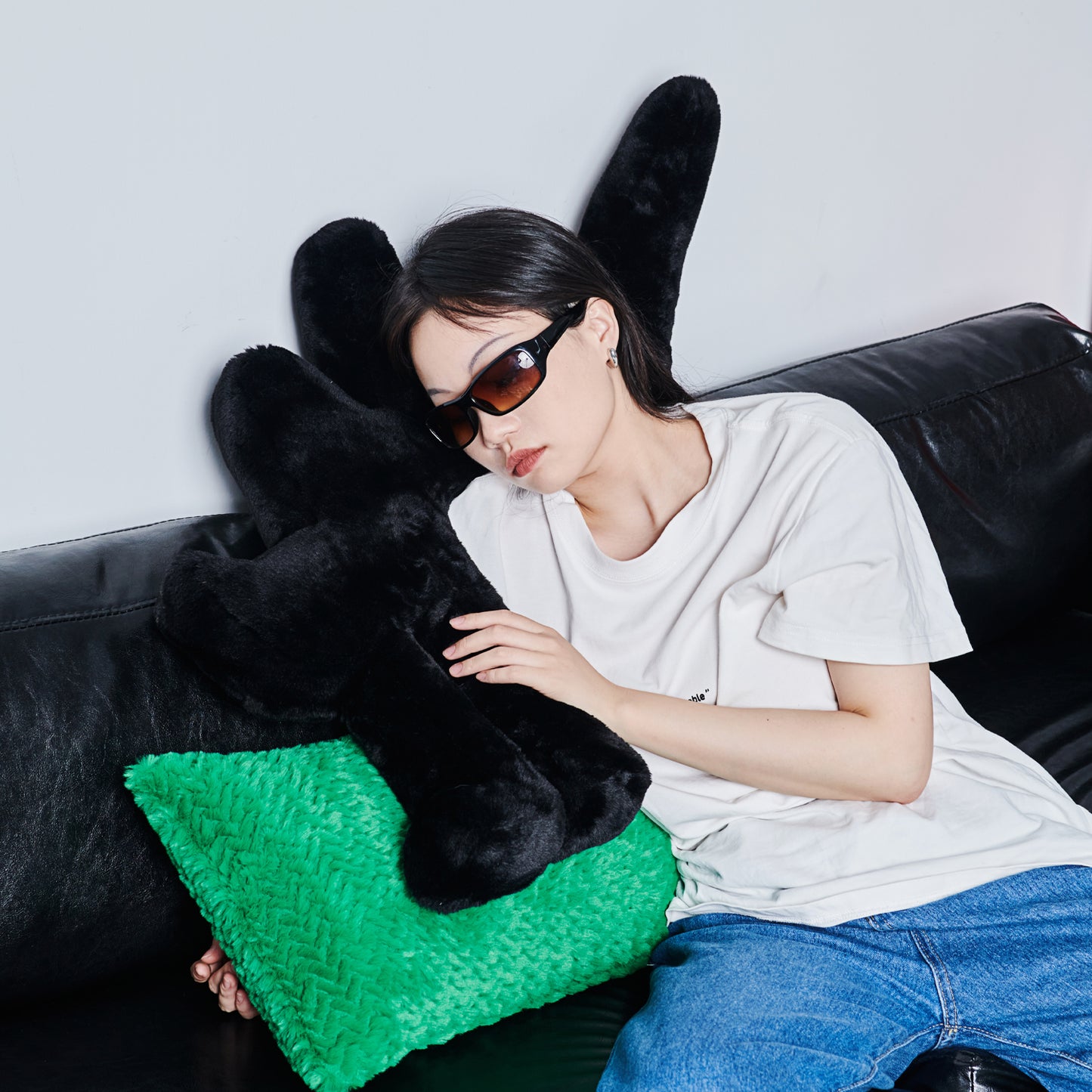 HOLD ME! BOOM BOOM CAT Fluffy Cat Pillow