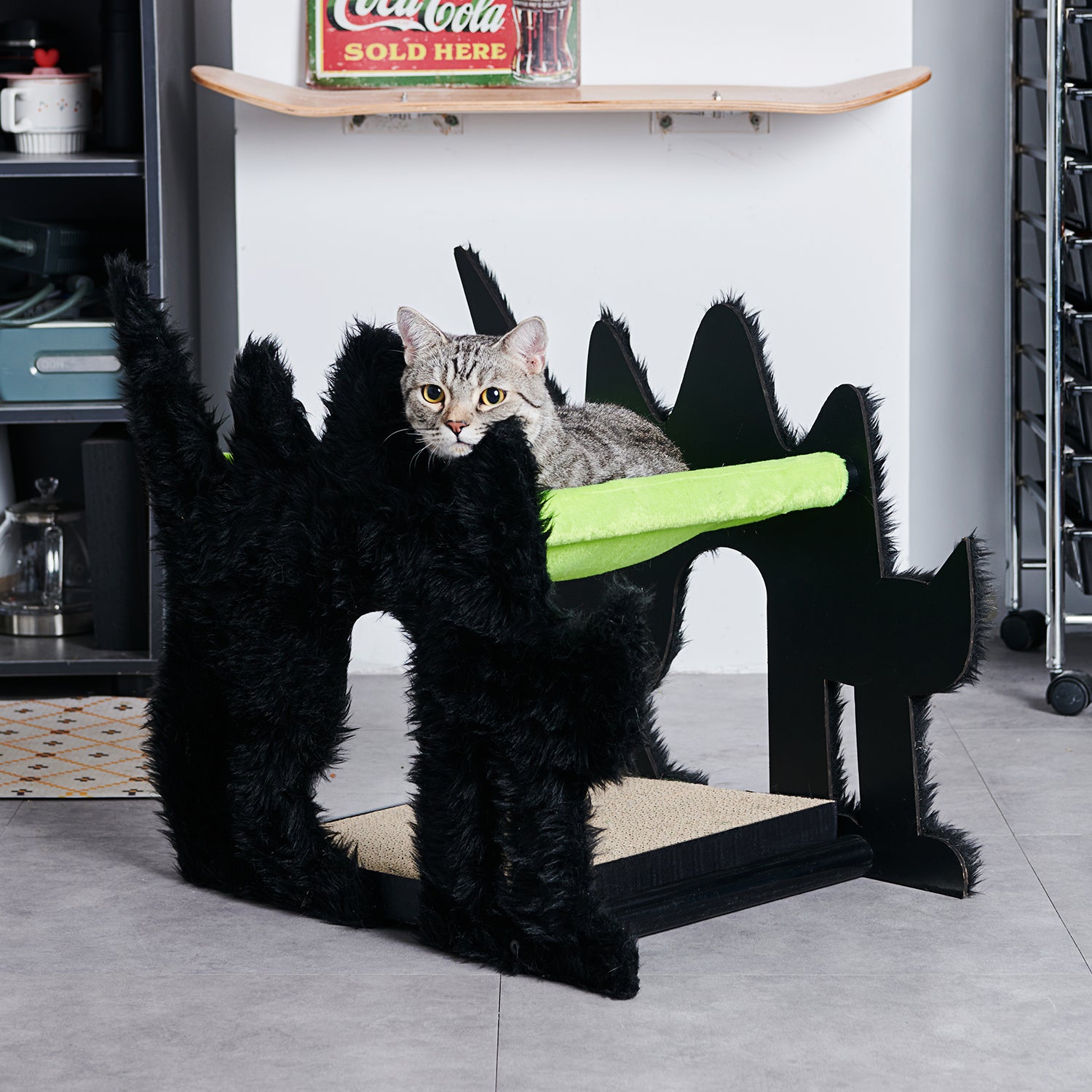 Boom Boom Cat Fluffy Night Haven - Purrre