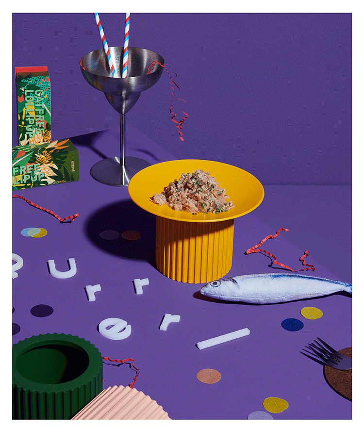 Teeth Party Plate - Sunset Gold - Purrre