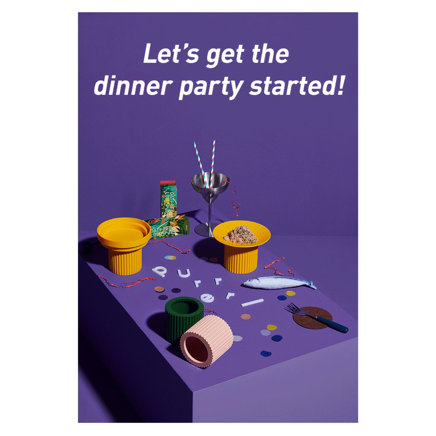 Teeth Party Elevated Feeders
