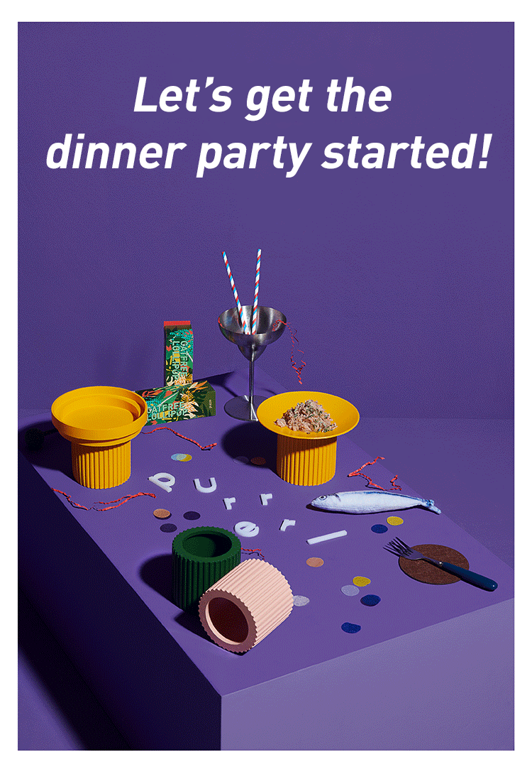 Teeth Party Plate - Airy Blue - Purrre