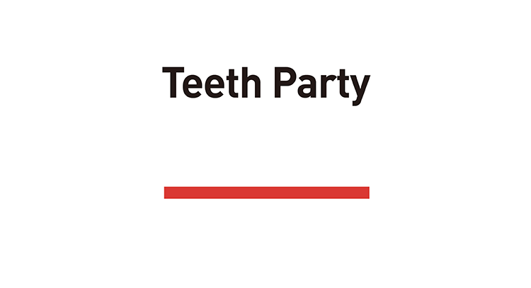 Teeth Party Bowl - Sunset Gold - Purrre