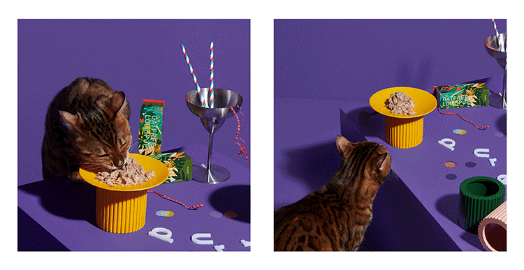Teeth Party Plate - Airy Blue - Purrre