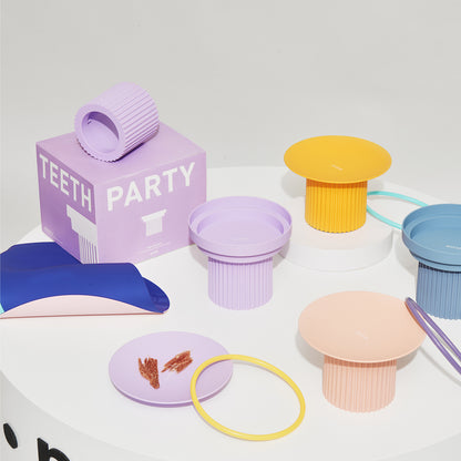 Teeth Party Plate - Ultra Violet