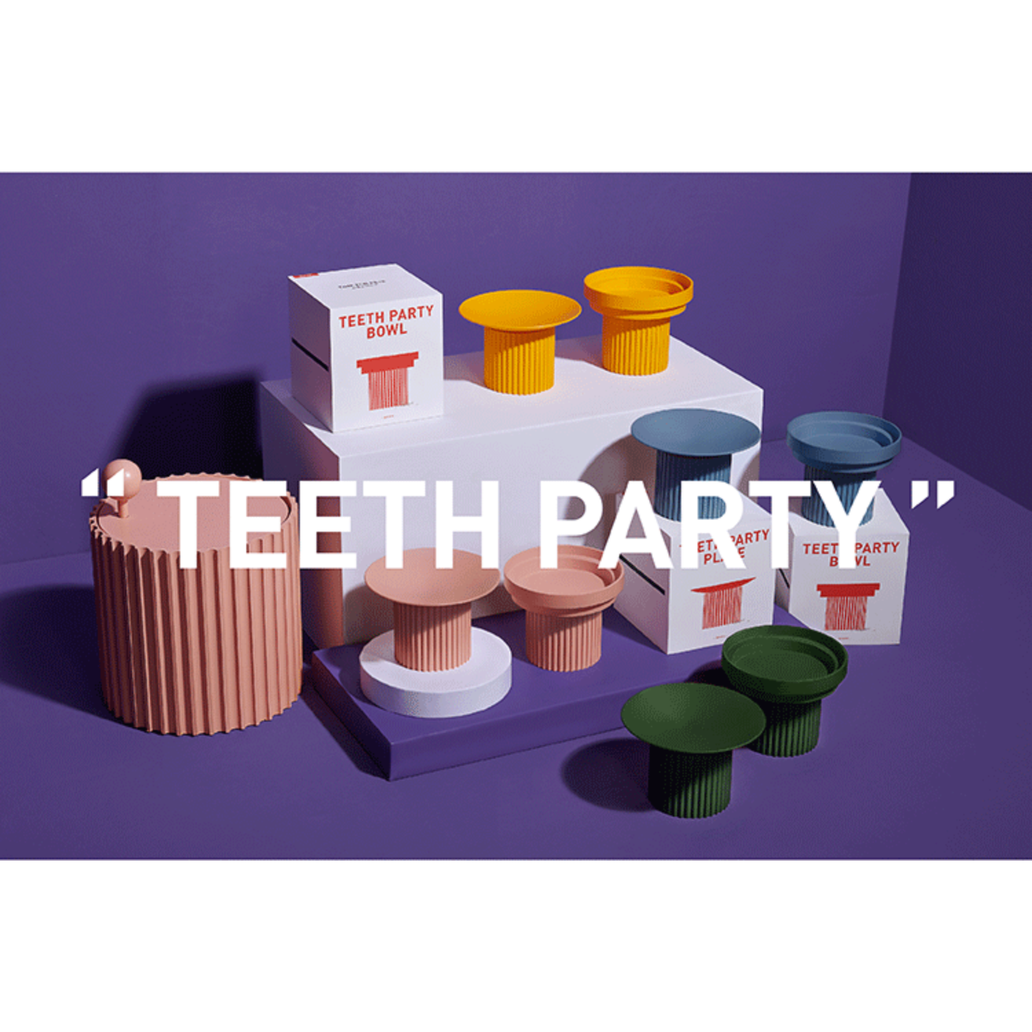 Teeth Party Plate