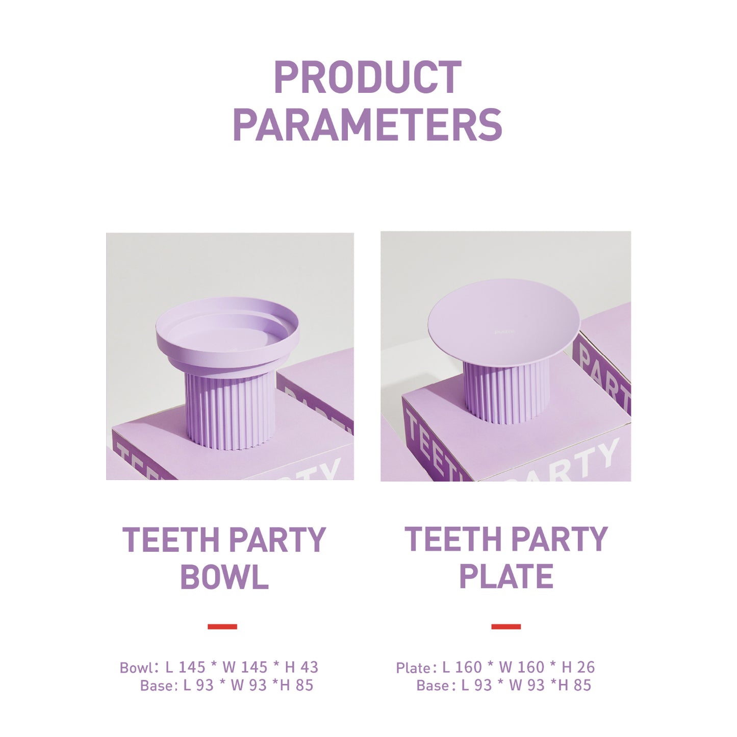 Teeth Party Elevated Feeders