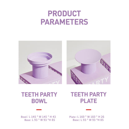 Teeth Party Elevated Feeders