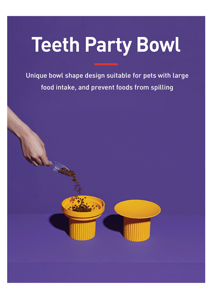 Teeth Party Collection | Teeth Party Bowl | Teeth Party Plate - Purrre